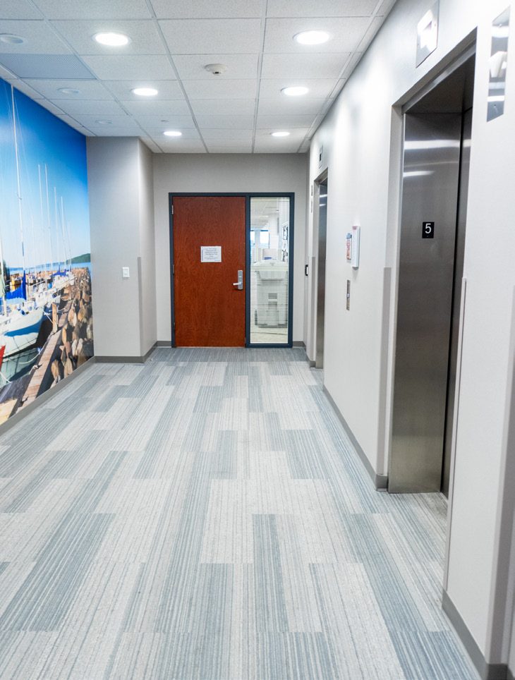 Elevator lobby