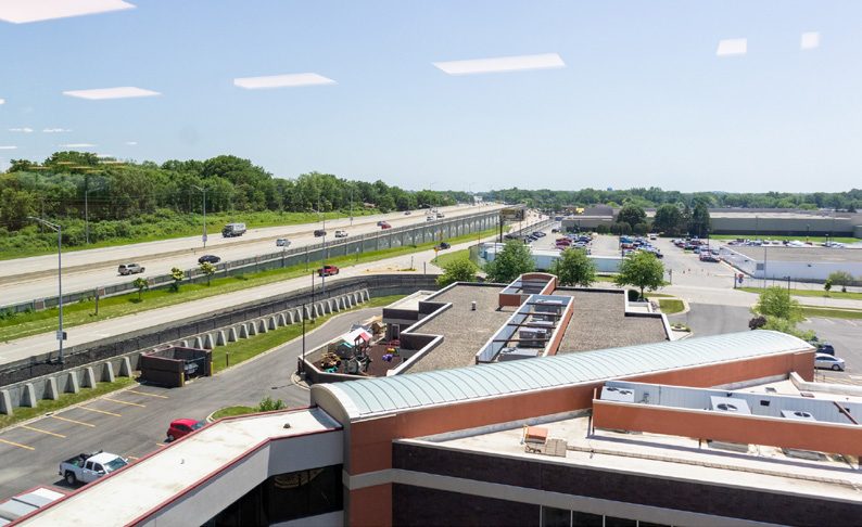 View toward US 51
